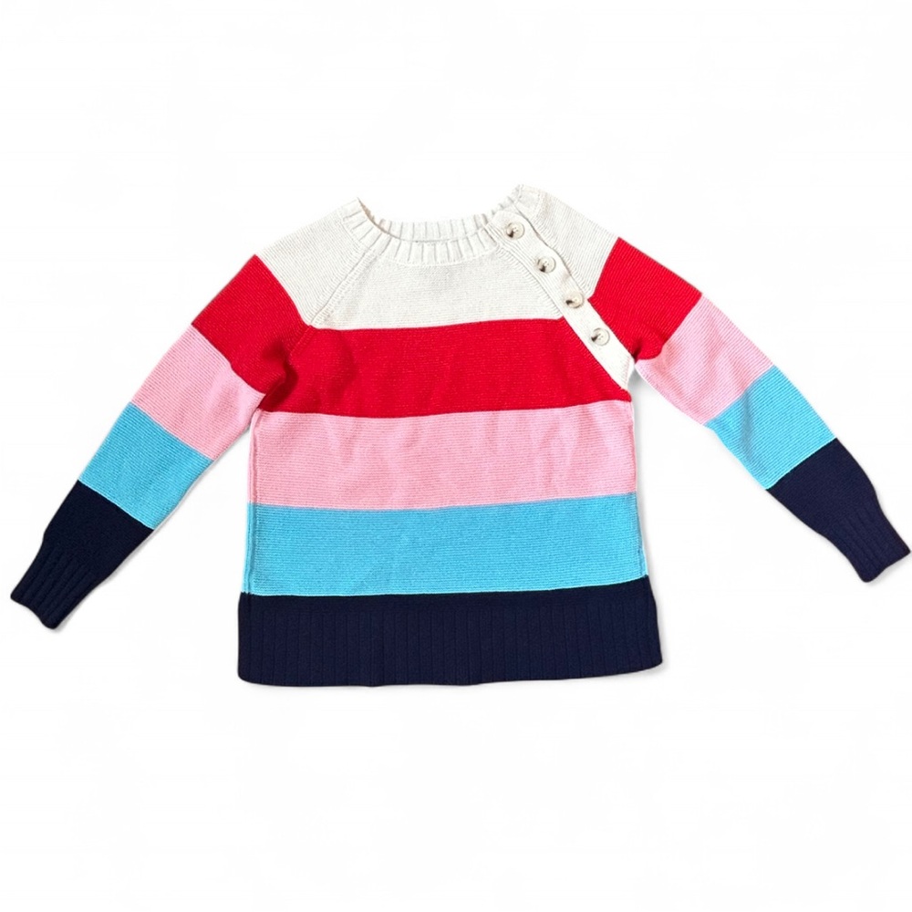 St. John's Bay Cream Knit Sweater Petite Small